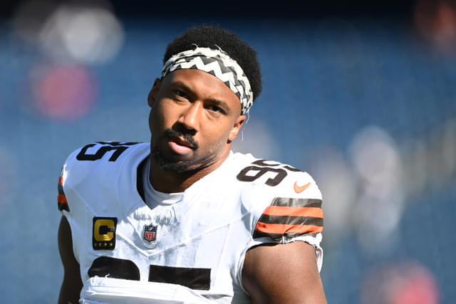 Myles Garrett Unhappy With 5-Sack Performance Against Patriots