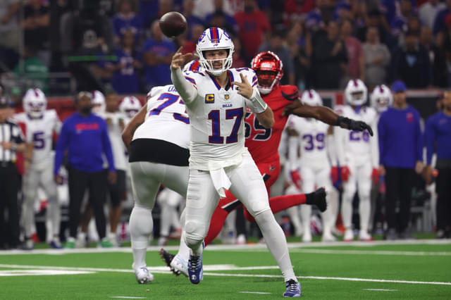 Unbeaten on TNF, Josh Allen Eyes Bills’ Eighth Win Against Texans