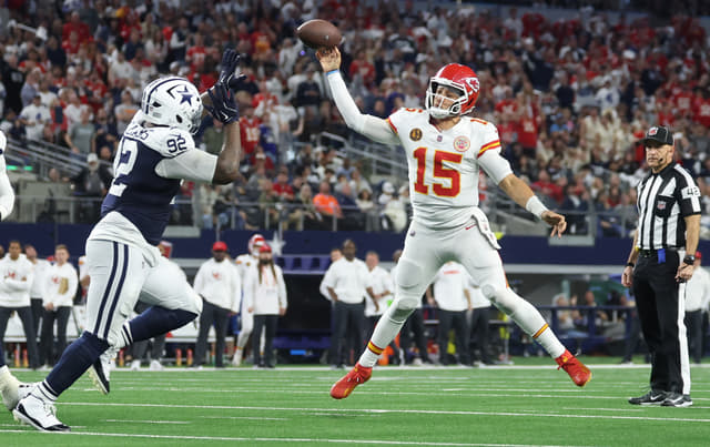 Patrick Mahomes’ 4-TD Effort in Vain as Cowboys Beat 2 Super Bowl Teams in Five Days