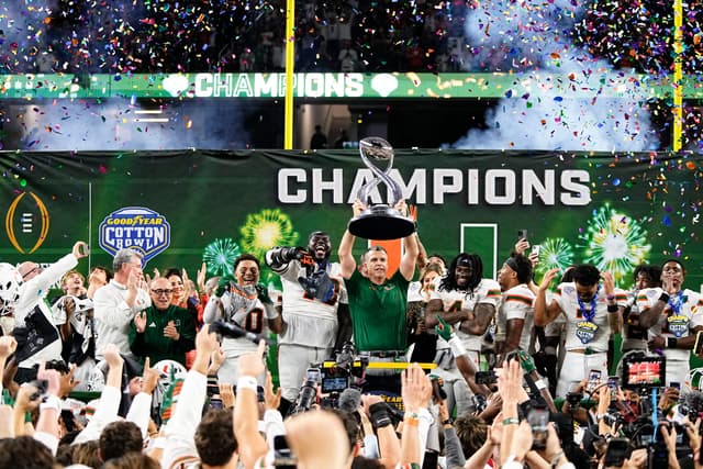 Miami HC Mario Cristobal Points to Team’s “Violent Game” for Upsetting Ohio State