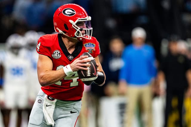 Donald Trump Endorses Georgia QB Gunner Stockton Ahead of NFL Draft
