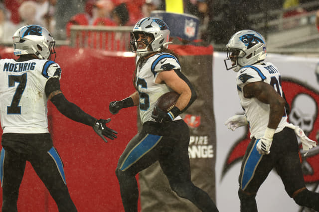 Christian Rozeboom Escapes Two Injuries After Intercepting Baker Mayfield 