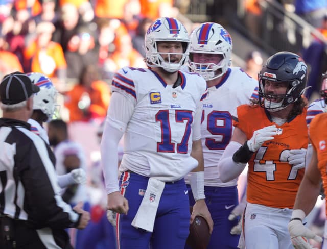 Josh Allen Fights Back Emotions on the Sidelines as Broncos Eliminate Bills