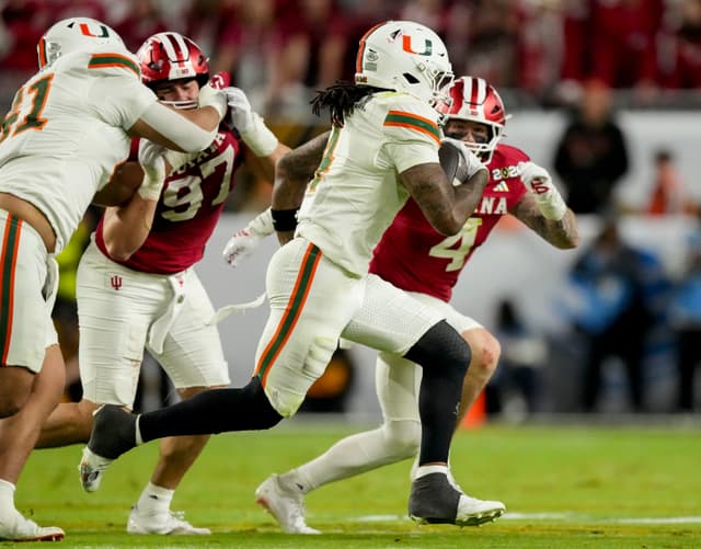 Mark Fletcher’s 57-Yard Rushing TD Keeps Miami in the Hunt vs. Indiana
