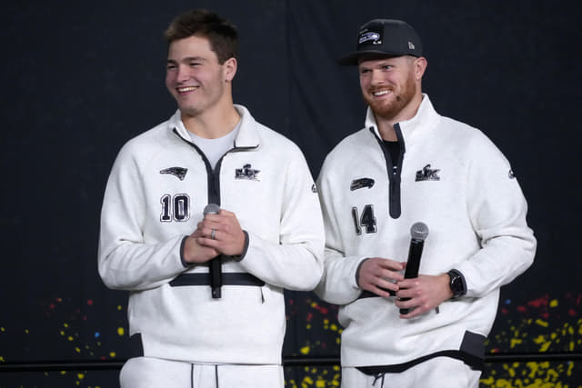 Sam Darnold and Drake Maye Shrug Off Injury Worries Ahead of 2026 Super Bowl