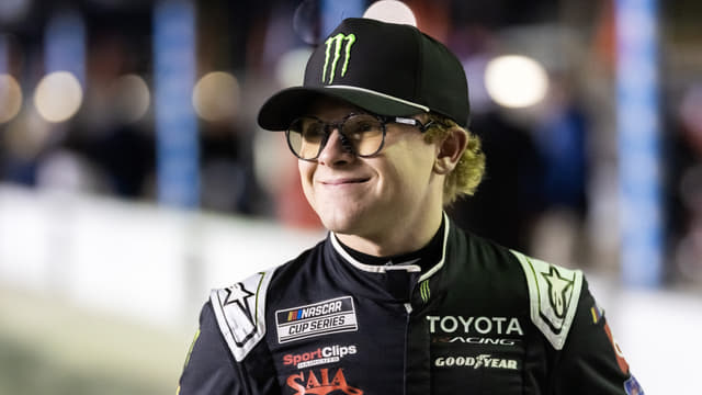 Ty Gibbs Takes Kenny Wallace for a Tour of His Racing Room