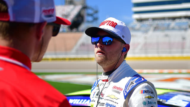 William Byron Beats Kyle Larson to Win Stage Two in Las Vegas