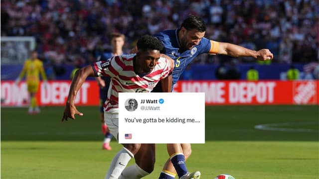 J.J. Watt Slams USA vs. Bosnia Referees Over Folarin Balogun's Red Card