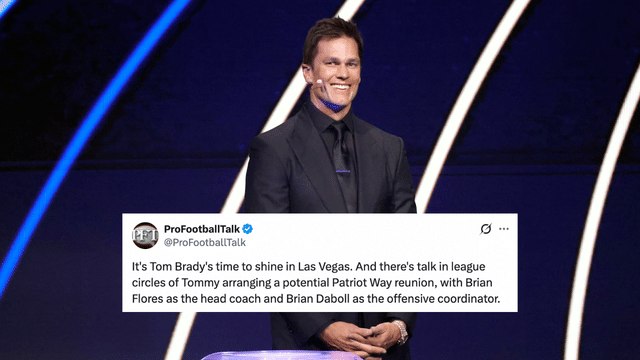 Tom Brady Could Be Bringing the Patriots Way to Las Vegas With New Coach Signings