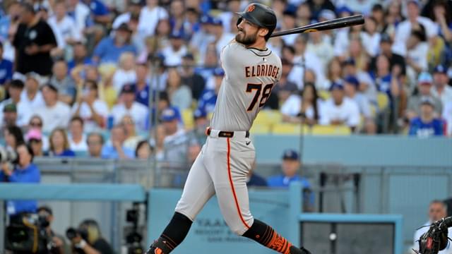 Bryce Eldridge Records Historic First Hit for Giants