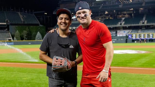 Fan Who Caught Mike Trout’s 400th HR Makes Wholesome Request