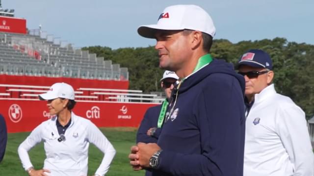 Keegan Bradley Rallies U.S. Juniors With Patriotic Message