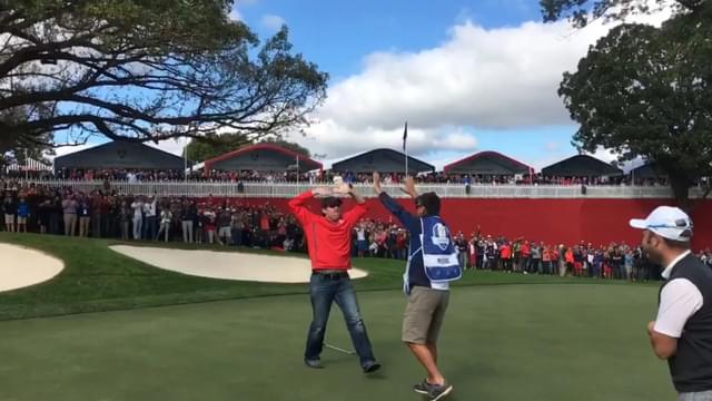 When Justin Rose Lost $100 Bet to a Fan at 2016 Ryder Cup