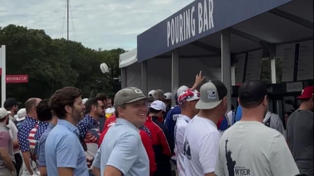 Bethpage Bars Open at 9 a.m.; Crowd Already Rowdy