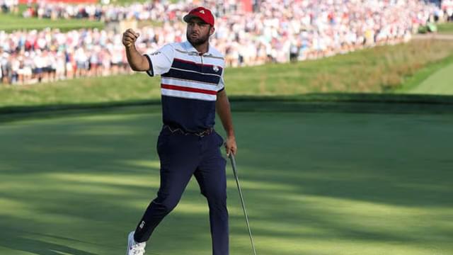 Scottie Scheffler Emotional After First Ryder Cup Point