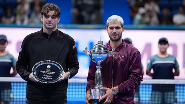 ‘Best Player in the World’: Taylor Fritz Praises Carlos Alcaraz After Tokyo Loss