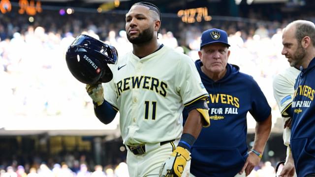 Jackson Chourio Leaves Game 1 After 3-for-3 Start as Brewers Blitz Cubs