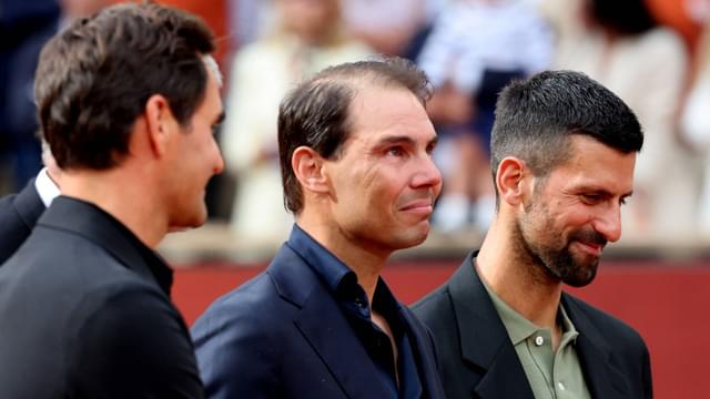 Rafael Nadal Winless vs Novak Djokovic and Roger Federer Off Clay Since 2014
