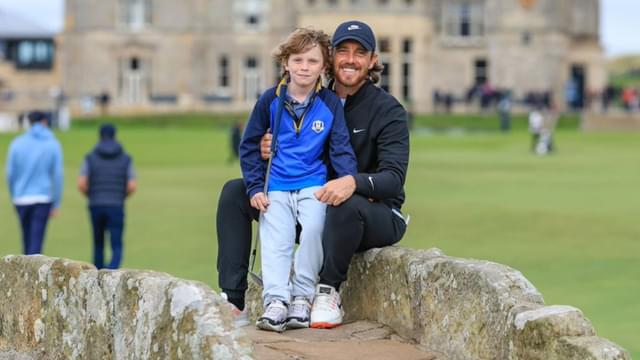 Tommy Fleetwood Calls Son Frankie His 'Biggest Supporter'