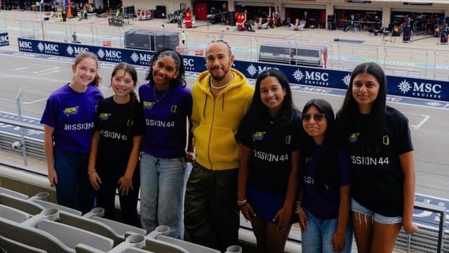 Lewis Hamilton and Mission 44 Pledge $2 Million to Support Women From US in STEM