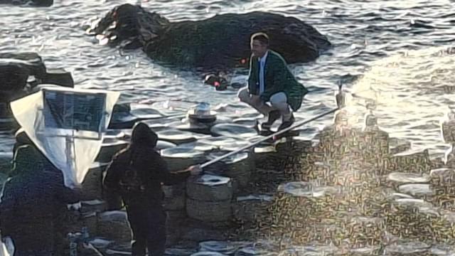 Rory McIlroy Marks Grand Slam at Giant’s Causeway in Green Jacket