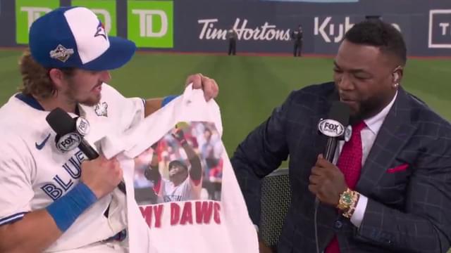 Addison Barger Refuses David Ortiz’s ‘My Dawg’ Shirt Over Red Sox Logo