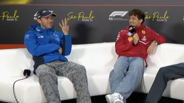 Charles Leclerc Teases Pierre Gasly: ‘You’re Next to Get Engaged’