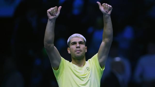 Carlos Alcaraz Two Wins From Year-End No. 1 After Turin Opener