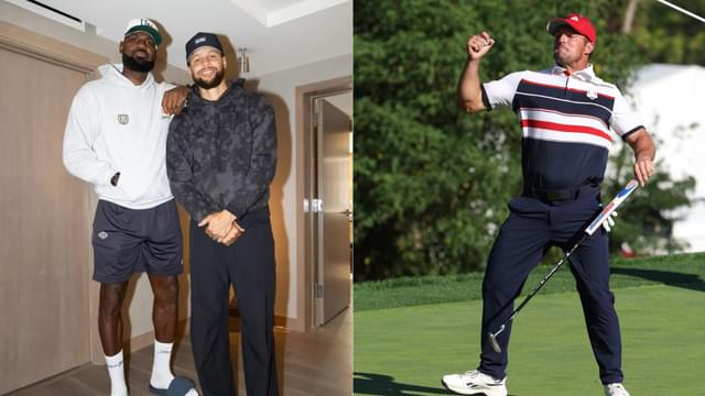 Steph Curry Tells LeBron James How He Outdrove Bryson DeChambeau In ‘Break 50’