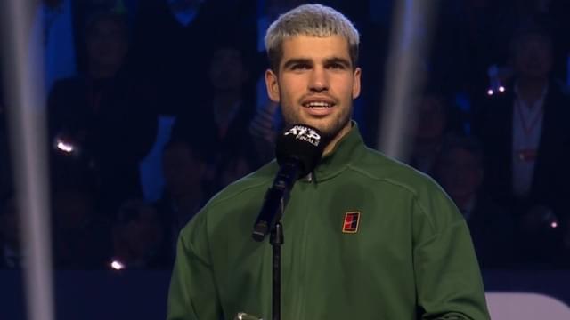 Carlos Alcaraz Praises ‘Unbeatable’ Jannik Sinner Indoors, Promises He’ll Be Ready in 2026