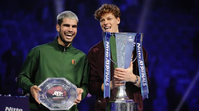 Jannik Sinner Calls Carlos Alcaraz ‘The Player I Look Up To’ After Turin Triumph