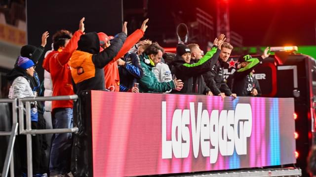 Las Vegas GP Clears Up After Viral Flood Clips