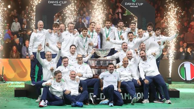 Italy Clinch Historic Davis Cup Three-Peat Without Jannik Sinner