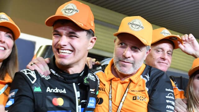 Zak Brown Says His ‘World Champion Hotline’ Quip to Lando Norris Was Totally Unplanned