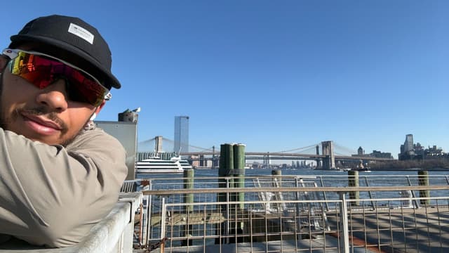 Lewis Hamilton Soaks In New York During F1 Offseason Reset