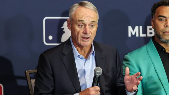 Rob Manfred Points To Tony Clark As Salary Cap Talk Returns