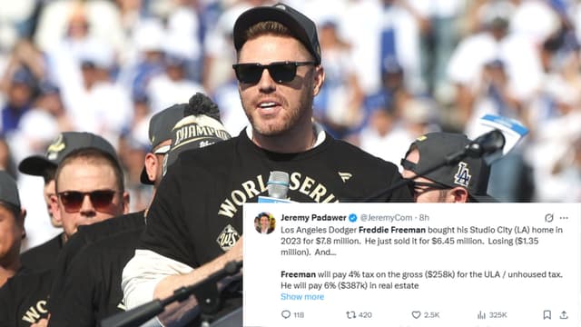 Freddie Freeman Loses $1.35 Million Selling Los Angeles Home