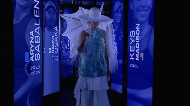 Naomi Osaka Makes Bold Fashion Statement with Butterfly Hat at Australian Open