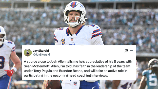 Josh Allen to Play Active Role in Bills’ Head Coaching Search