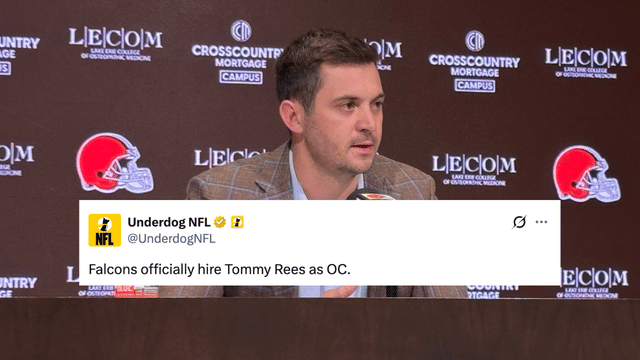 Falcons Officially Hire Tommy Rees as Offensive Coordinator