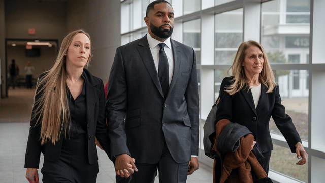 Sherrone Moore Appears in Court With Wife After 2025 Arrest