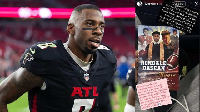 Kyle Pitts Criticizes NFL Teammates for Missing Rondale Moore’s Funeral