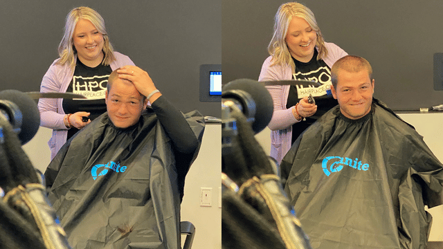Drake Maye Shaves His Head For Childhood Cancer Charity