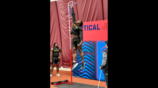 Unheard of NFL Prospect With 10’10” Broad Jump Turning Heads Pre-Draft