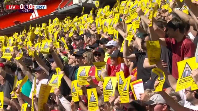 Liverpool Fans Stage Yellow-Card Protest Over Ticket Price Rise
