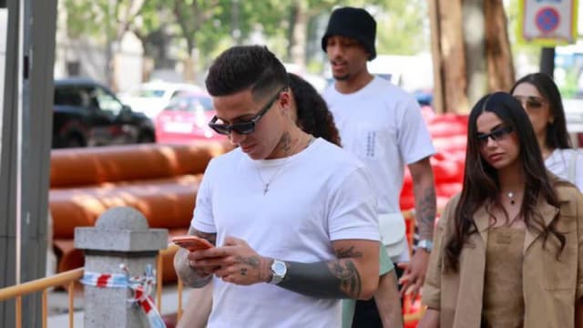 Enzo Fernández Spotted in Madrid With João Pedro and Marc Cucurella