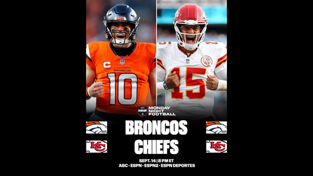 Broncos vs. Chiefs Set for First Monday Night Football Game of 2026 Season