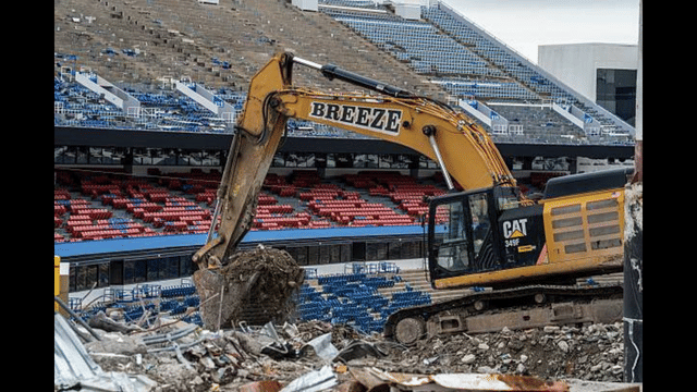 Bills Begin Demolishing Old Highmark Stadium As New Venue Nears Completion
