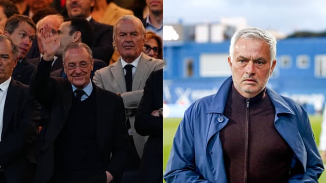 Florentino Perez Cheers Jose Mourinho Real Madrid Return