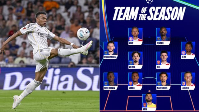 Champions League Team of the Season Announced Without Kylian Mbappe
